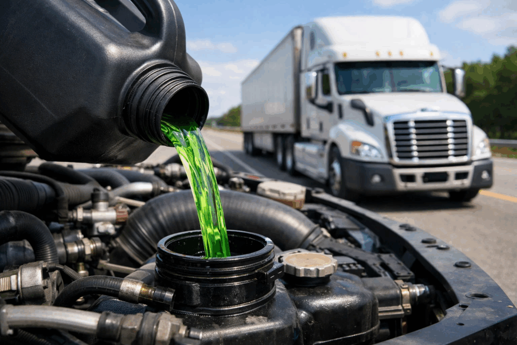 Diesel Truck Engine Coolant Supplier in Dubai