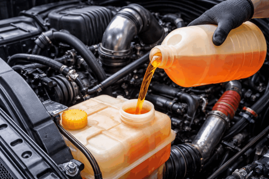 diesel truck engine coolant dubai