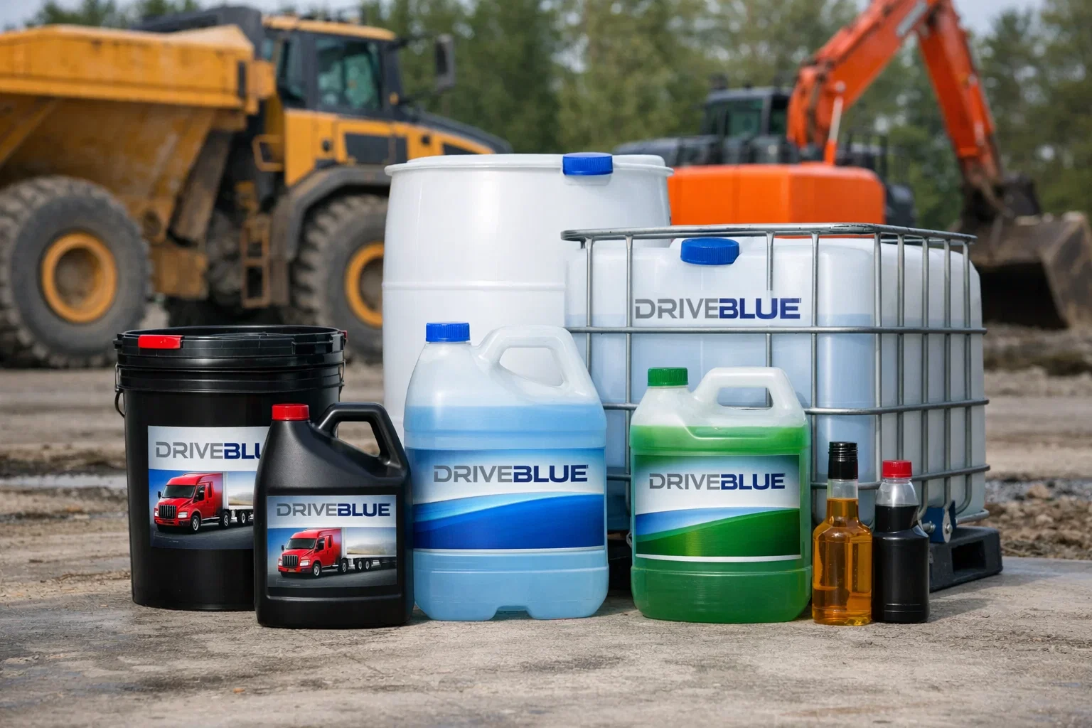 Diesel Engine Fluids for Commercial Vehicles and Heavy Equipment